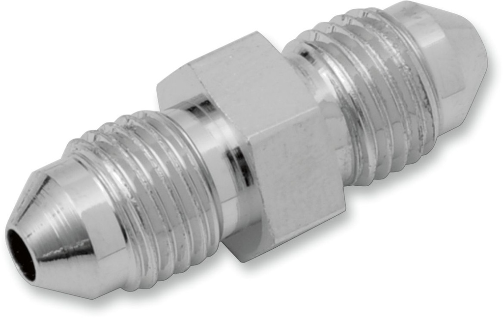 Clear Stainless Steel Braided Brake Line Chrome Plated Ends 35